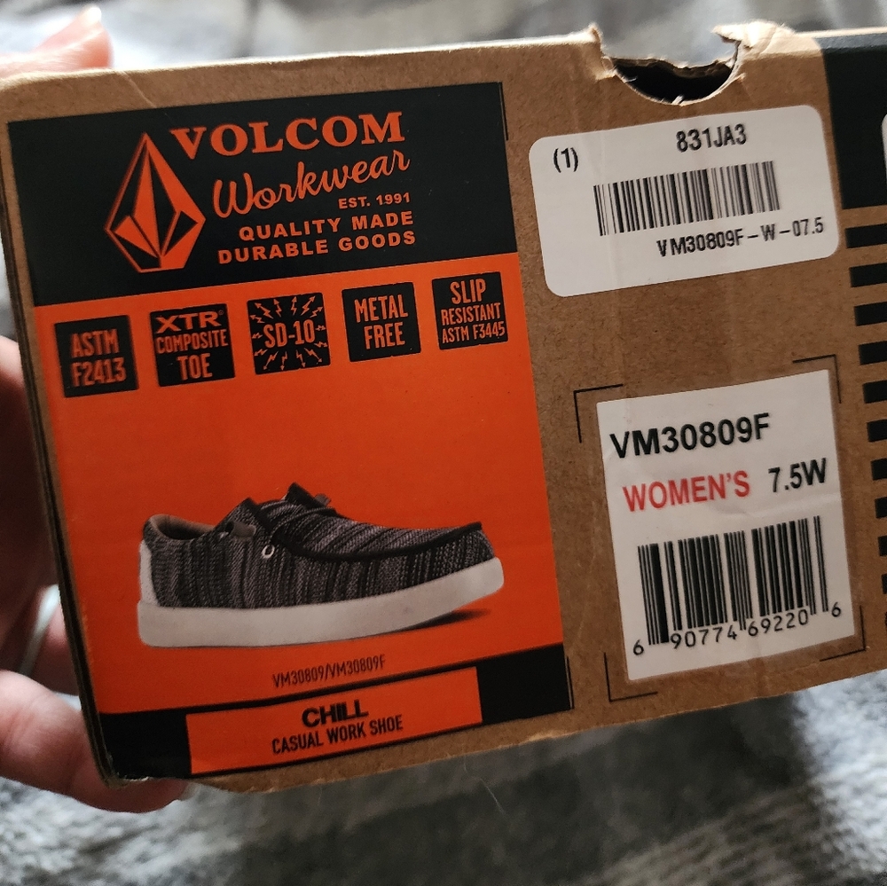 Volcom Workwear Women's Shoe Safety Toe